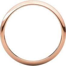 Load image into Gallery viewer, 10K Rose Gold 2 mm Half Round Band Size 5.5